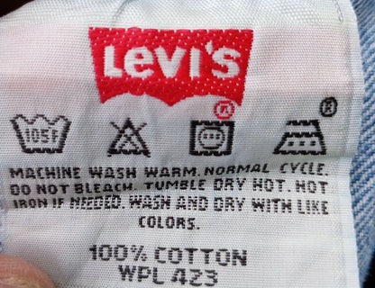 Levi’s 501 Men’s Jeans – 0193 Wash  Egypt  W38 L32  Vintage Straight Leg