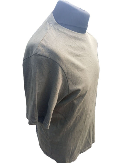 Ellesse Men's Olive Green Logo T-Shirt - Large 23"