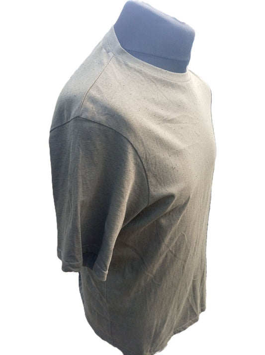 Ellesse Men's Olive Green Logo T-Shirt - Large 23"