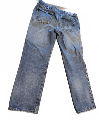 Lee Men's Regular Fit Straight Leg Heavyweight Denim Jeans W38 L32