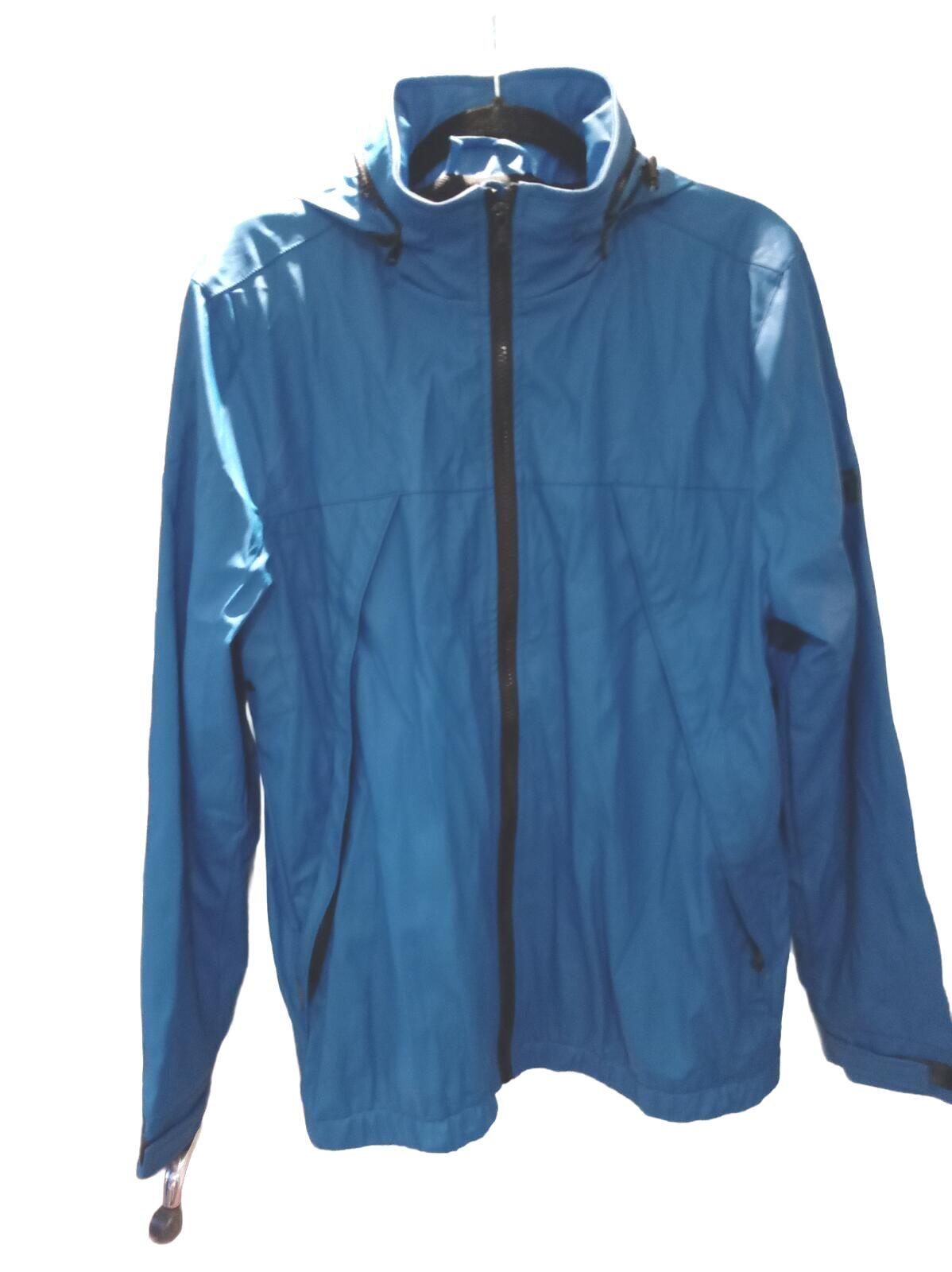 Peaceful Hooligan Blue Hooded Jacket Large
