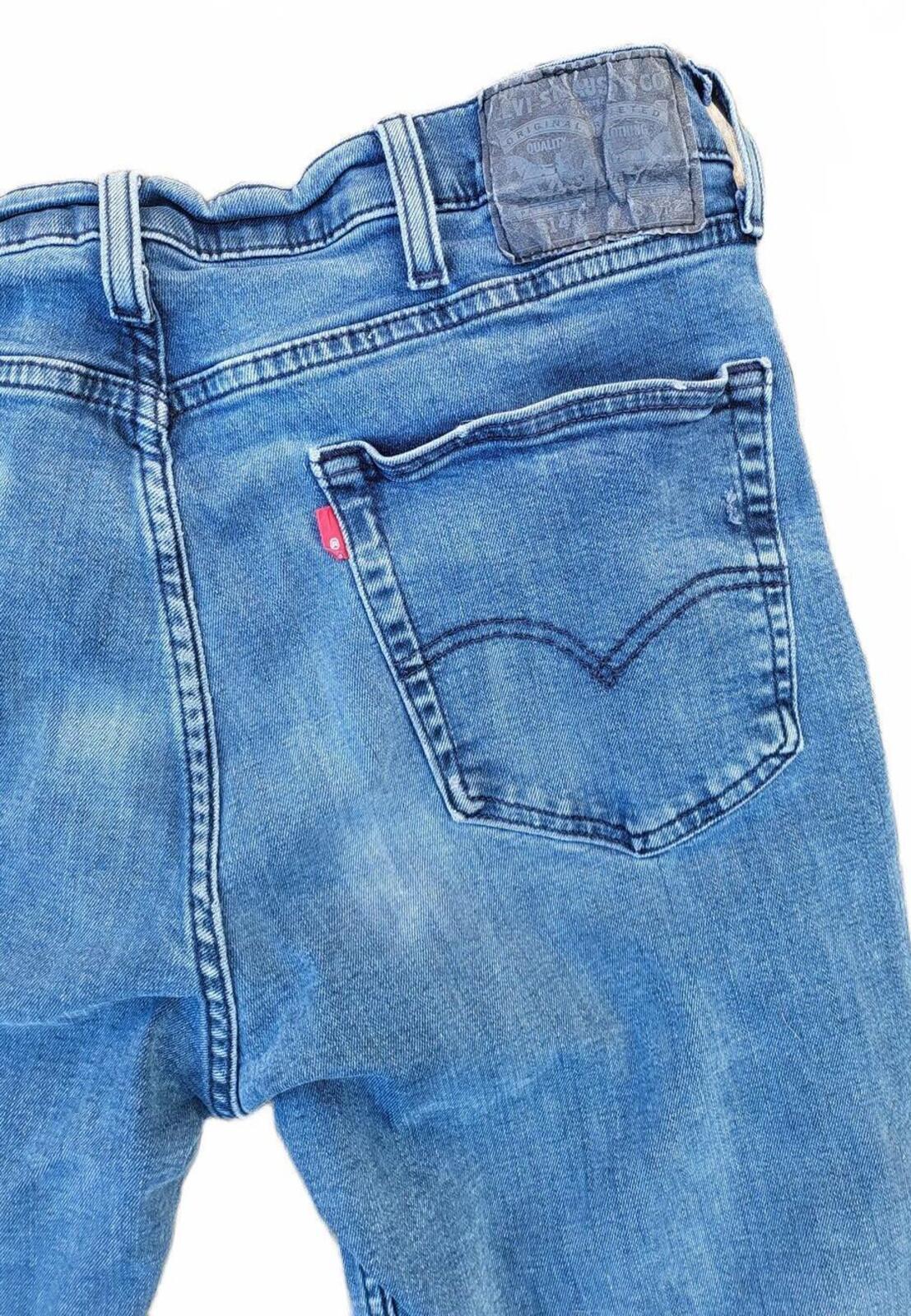 Levi’s 514 Straight Jeans W38 L32 – Blue Denim – Men’s – Classic Fit