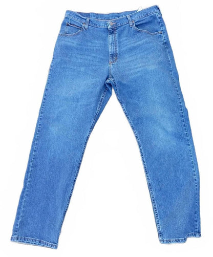 Wrangler Five Star Men's Relaxed Fit Jeans Blue Flex Stretch Denim W38 L32