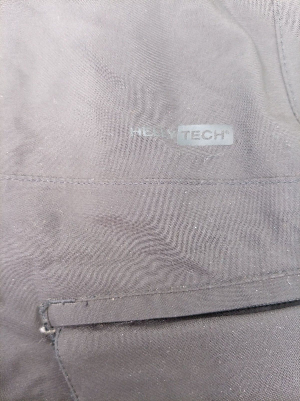 Helly Hansen Mens Ski Pants L Black Waterproof Insulated Salopettes Snowboard