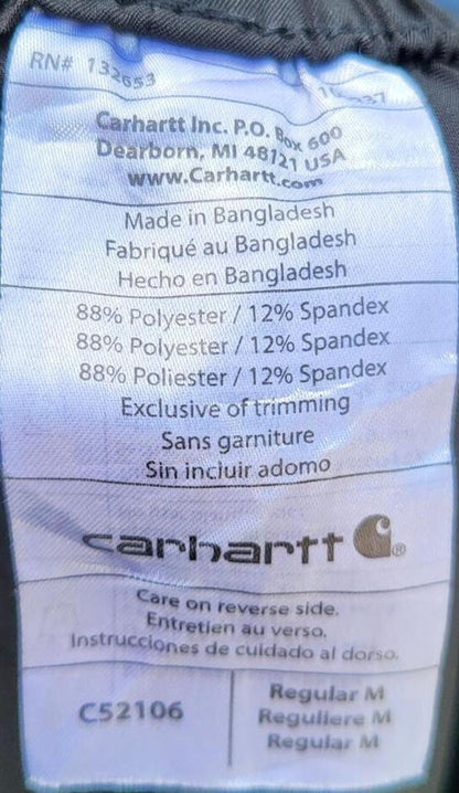 Carhartt Force Scrub Pants Mens Medium Grey Utility Workwear Cargo Combat M