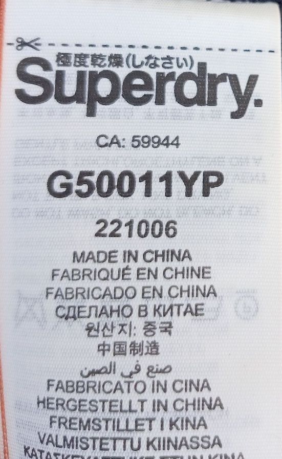Superdry Boutique Bomber Jacket Small Light Grey Lightweight – NY/Paris Logo