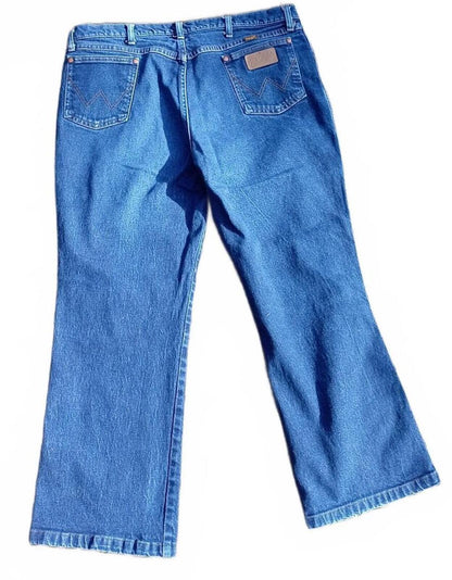 Wrangler 947STR Jeans Men’s 40x30 Stretch Straight Leg Blue Denim