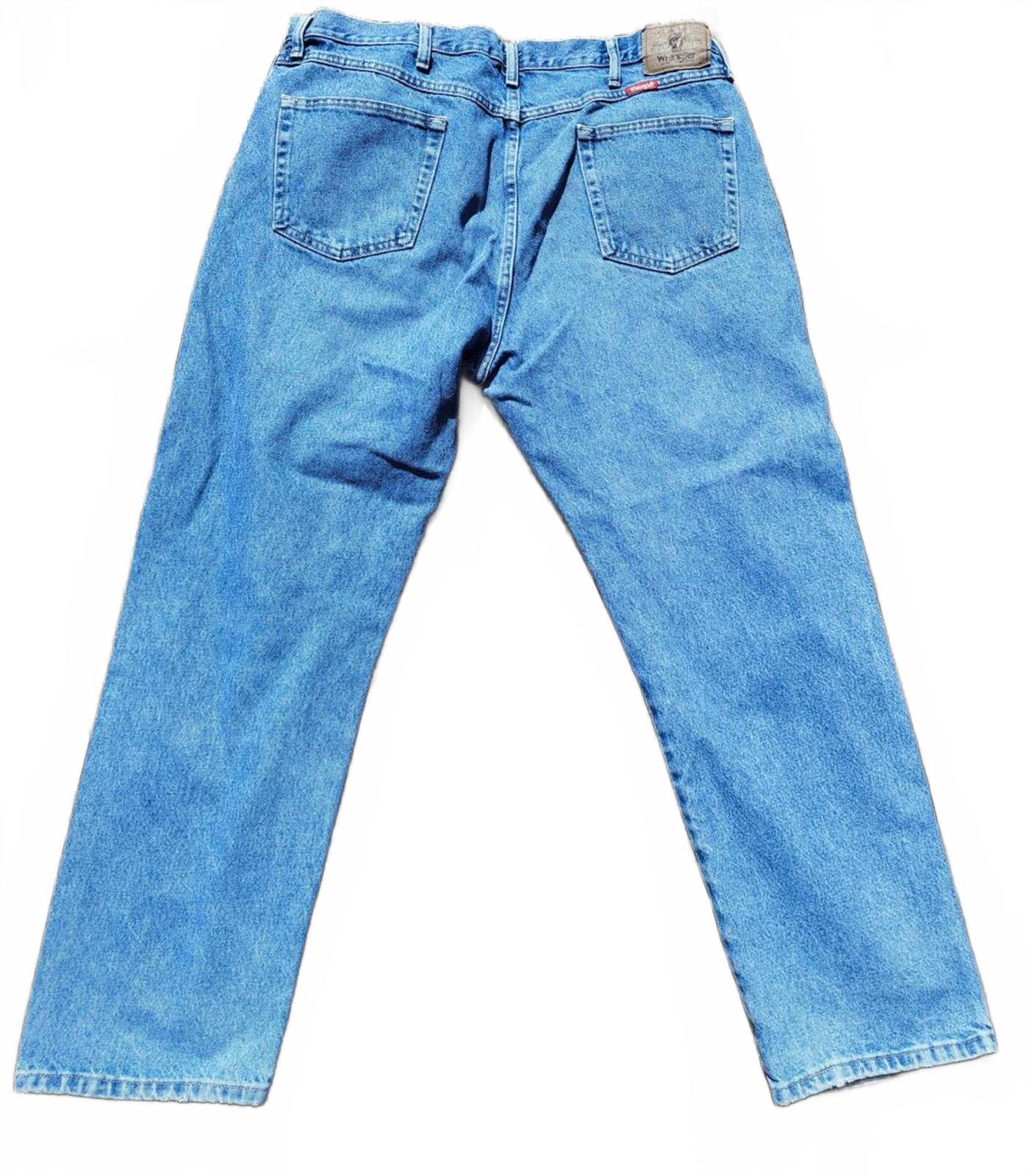 Wrangler Regular Fit Jeans W40 L30 – Blue – 100% Cotton – Men’s Straight Leg