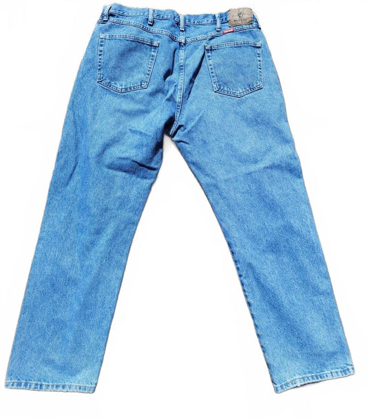 Wrangler Regular Fit Jeans W40 L30 – Blue – 100% Cotton – Men’s Straight Leg