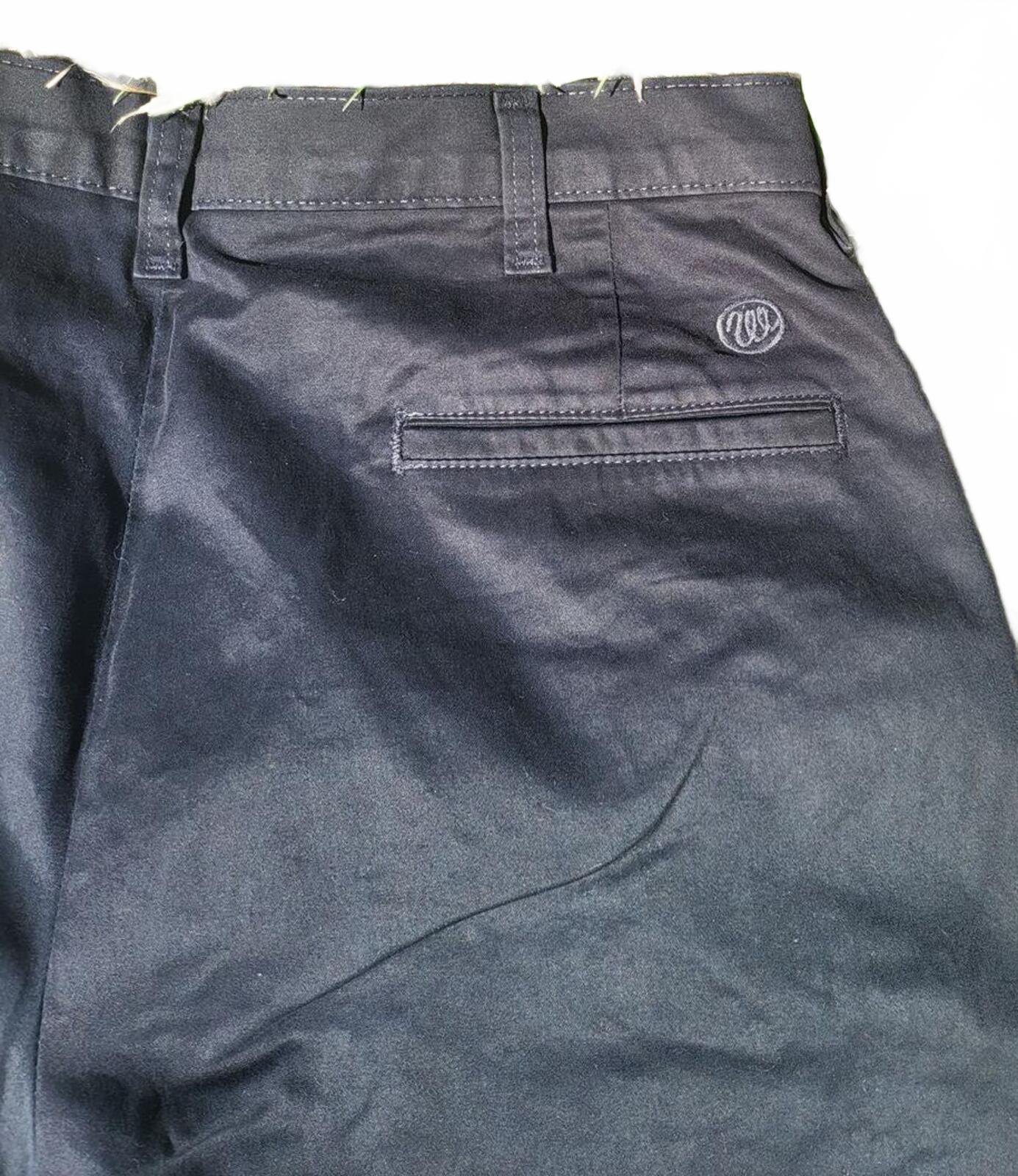 Wrangler Men's Black Stretch Trousers 5-Pocket Chino Style W36 L32 Great Cond