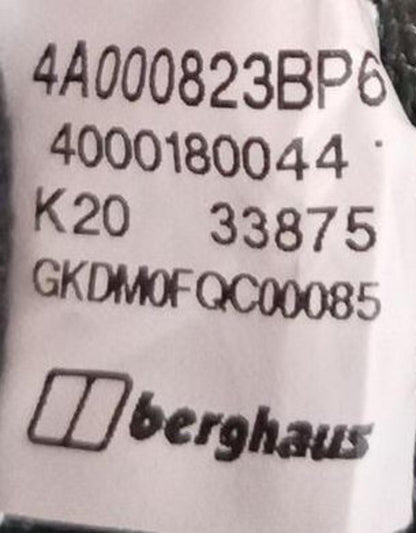 Berghaus Prism Grey Micro Fleece Half Zip Pullover Women's Size 14