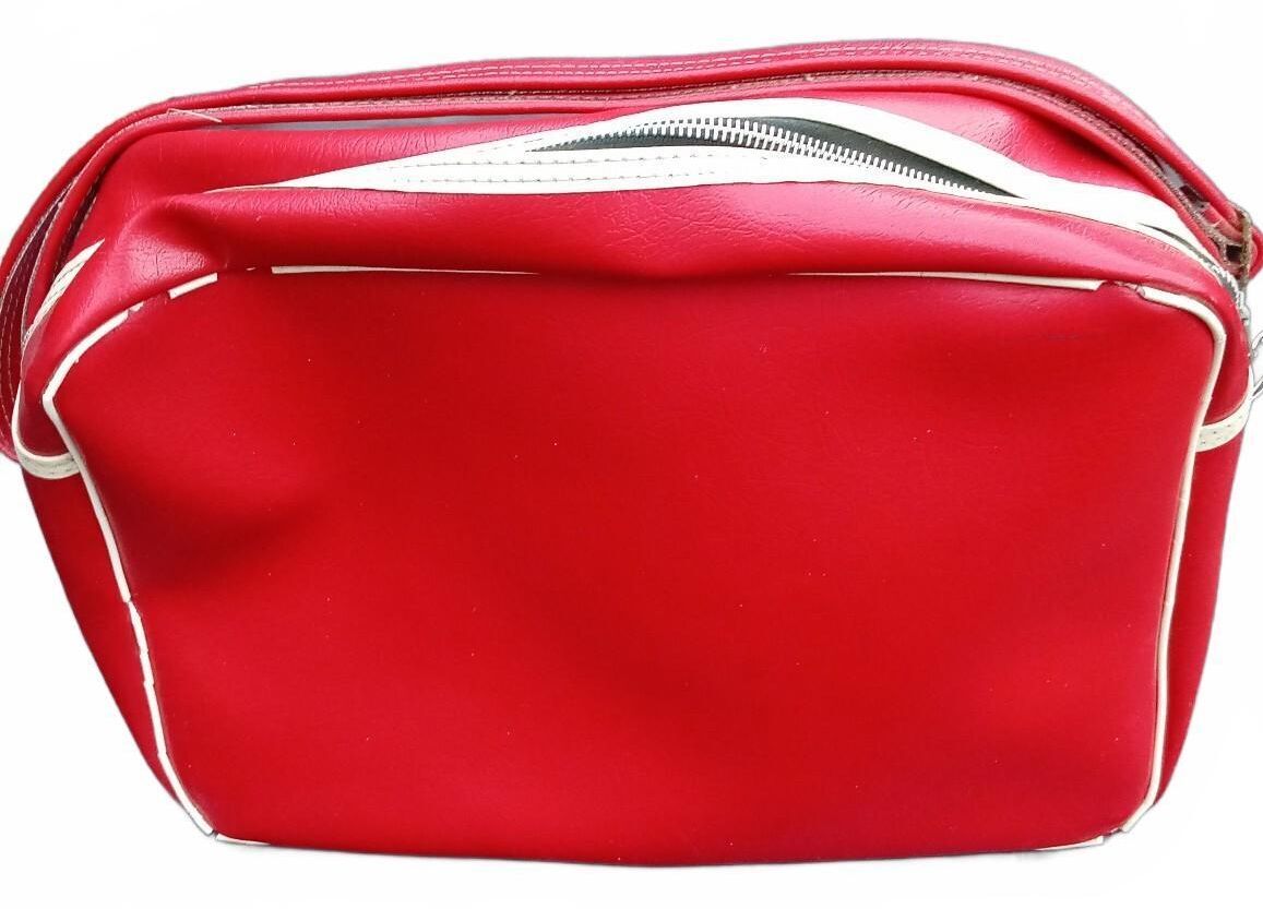 Henri‑Lloyd Sportswear Vintage Red Bag – Made in England – 1970s/80s – VGC