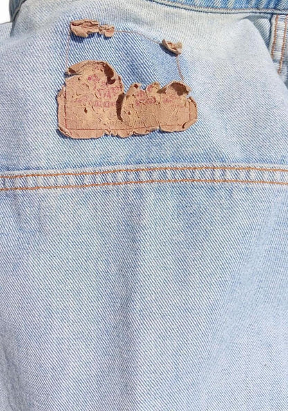 Vintage 80s Levi's 70506 0211 Denim Trucker Jacket Size 44 Large Made in USA