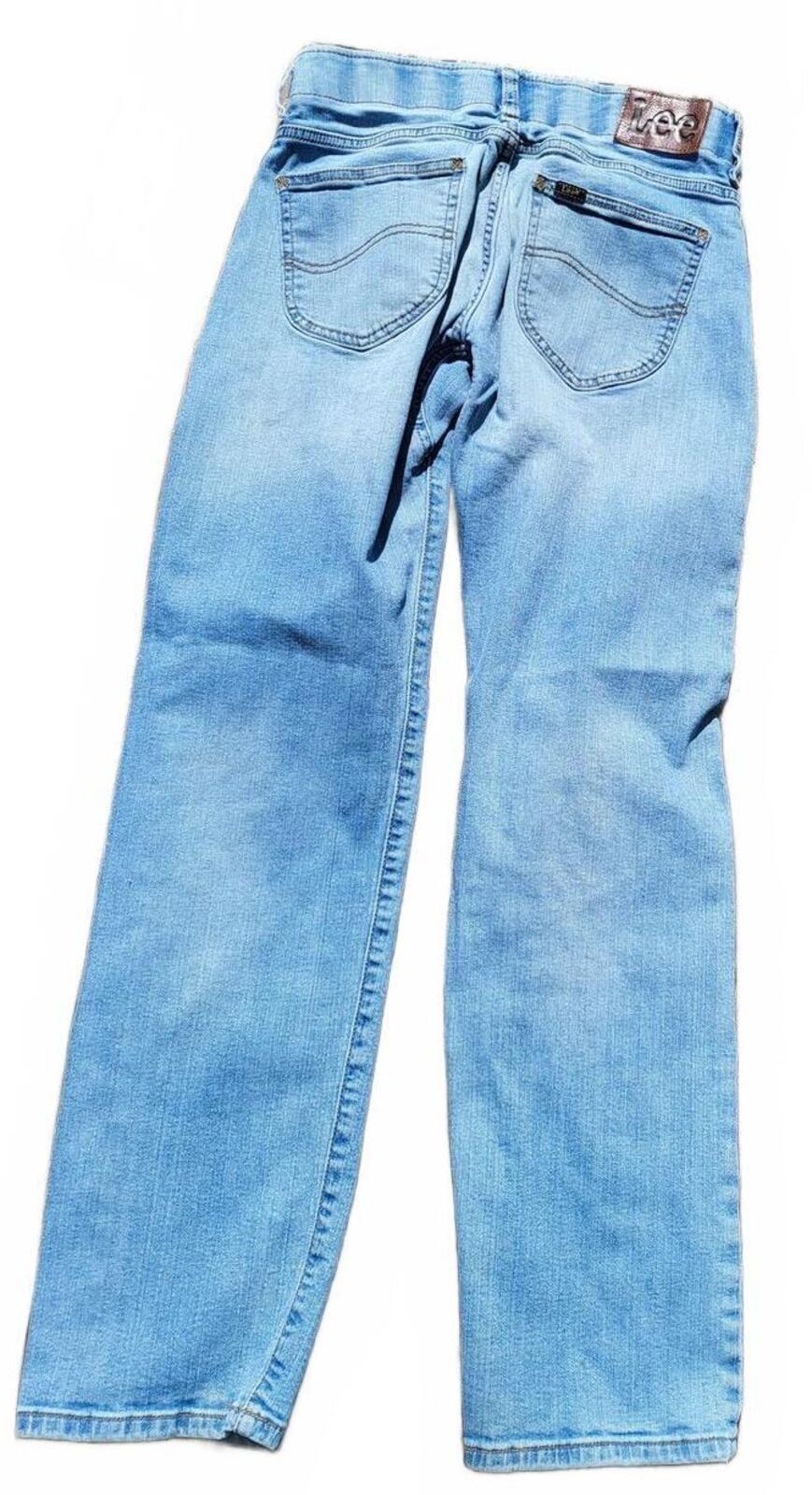Lee Men’s Jeans W29 L30 – Light Wash Denim – Stretch – Classic Fit
