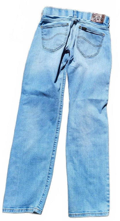 Lee Men’s Jeans W29 L30 – Light Wash Denim – Stretch – Classic Fit