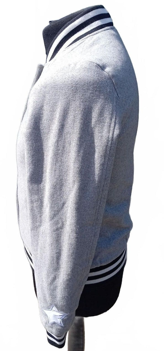 Superdry Boutique Bomber Jacket Small Light Grey Lightweight – NY/Paris Logo
