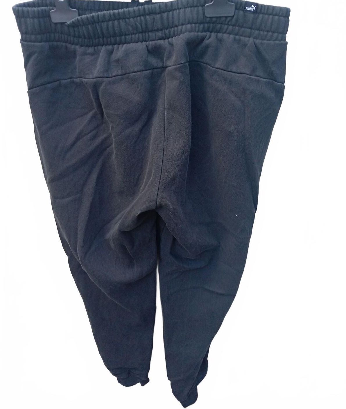 Puma Black Jogger Sweatpants with Logo - Large
