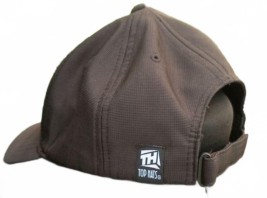 Top Hat BIRDIE Baseball Cap – Black/Pink Embroidery – Adjustable Golf Hat