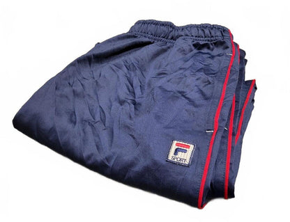 FILA SPORT Joggers Men’s XL – Navy – Fleece – Cuffed – Drawstring Waist