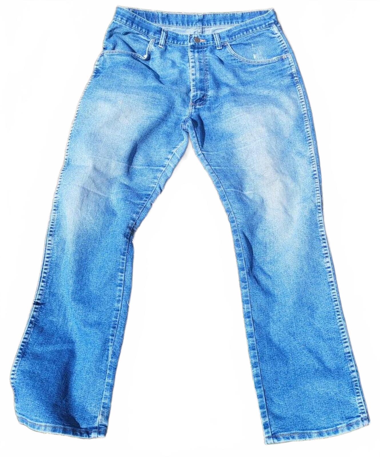Wrangler Authentics Men's Regular Fit Jeans Medium Stonewash Blue Denim W36 L30