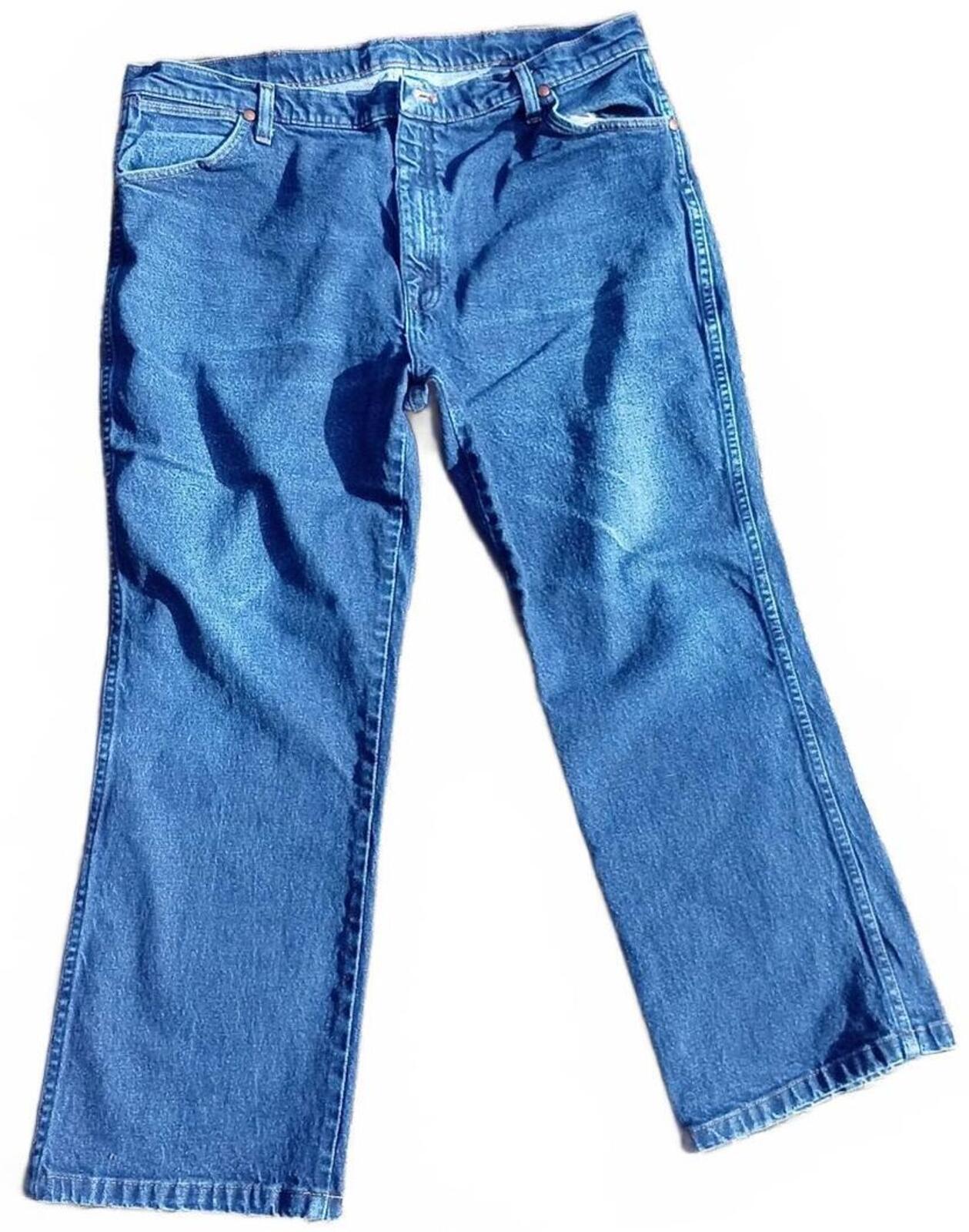 Wrangler 947STR Jeans Men’s 40x30 Stretch Straight Leg Blue Denim