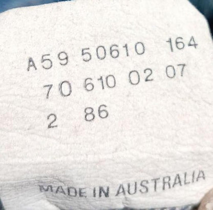 Vintage 80s Levi's 70610 0207 Denim Trucker Jacket Large Made In Australia 1986
