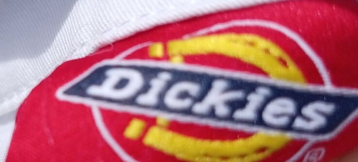 Dickies White Lab Coat Medical Scrub Jacket Blazer 3-Button Women's XL (23" P2P)
