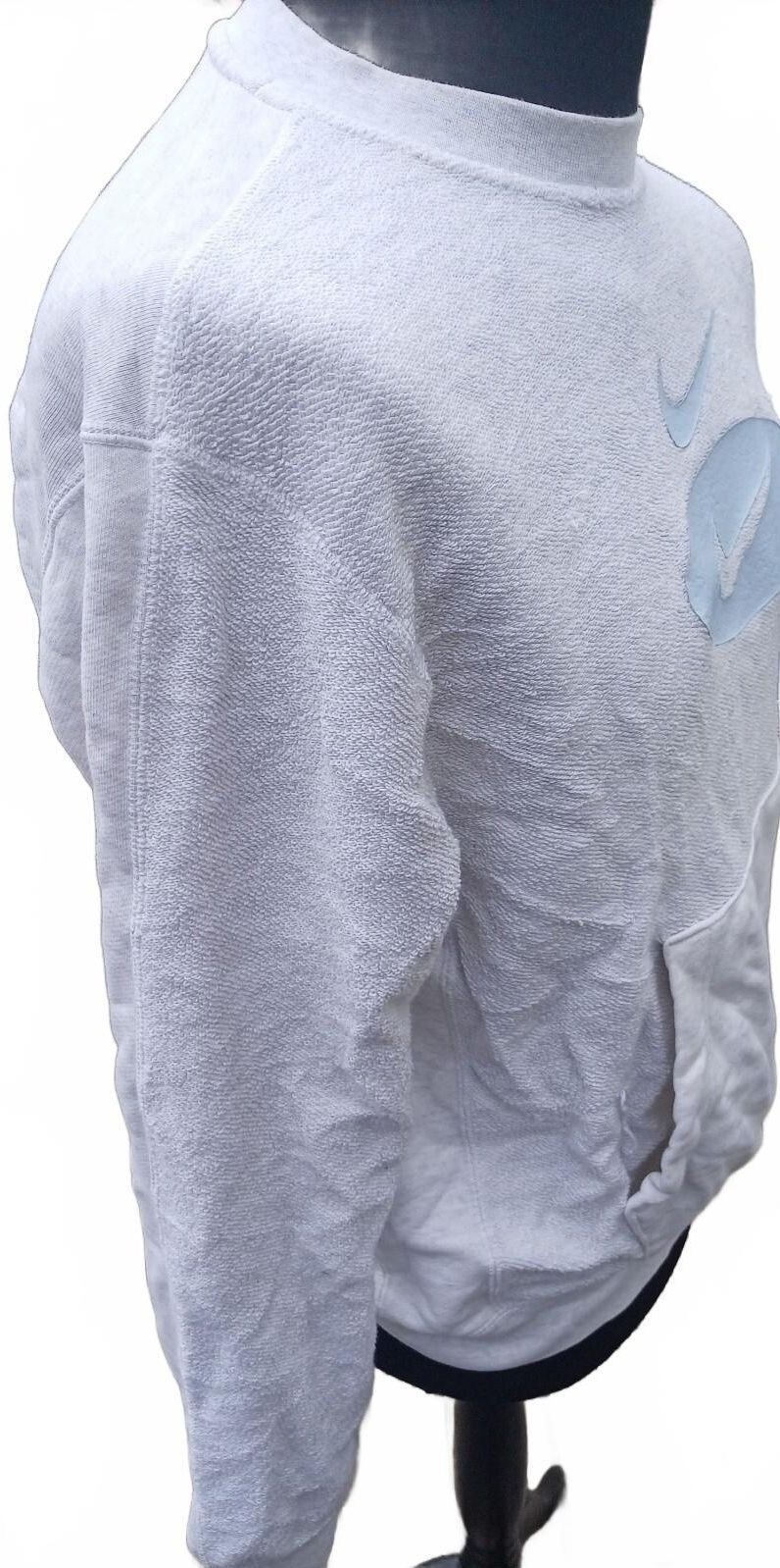 Beautiful Nike Swoosh League French Terry Crewneck Sweatshirt - Size M