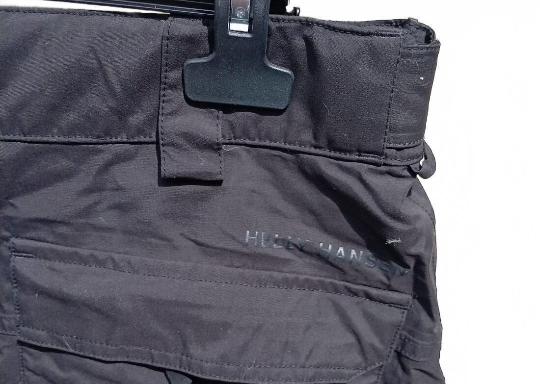 Helly Hansen Mens Ski Pants L Black Waterproof Insulated Salopettes Snowboard