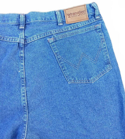 Wrangler Men’s Jeans W40 L34 – Blue – 100% Cotton – Straight Fit - Pristine