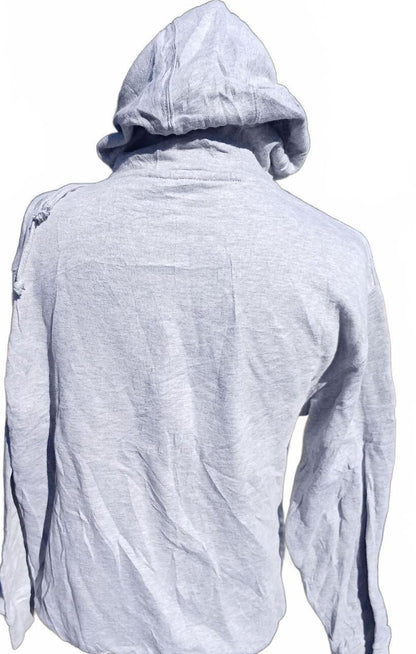 JP Case Lady Tigers Basketball Grey Hoodie Sweatshirt - XL 24" P2P