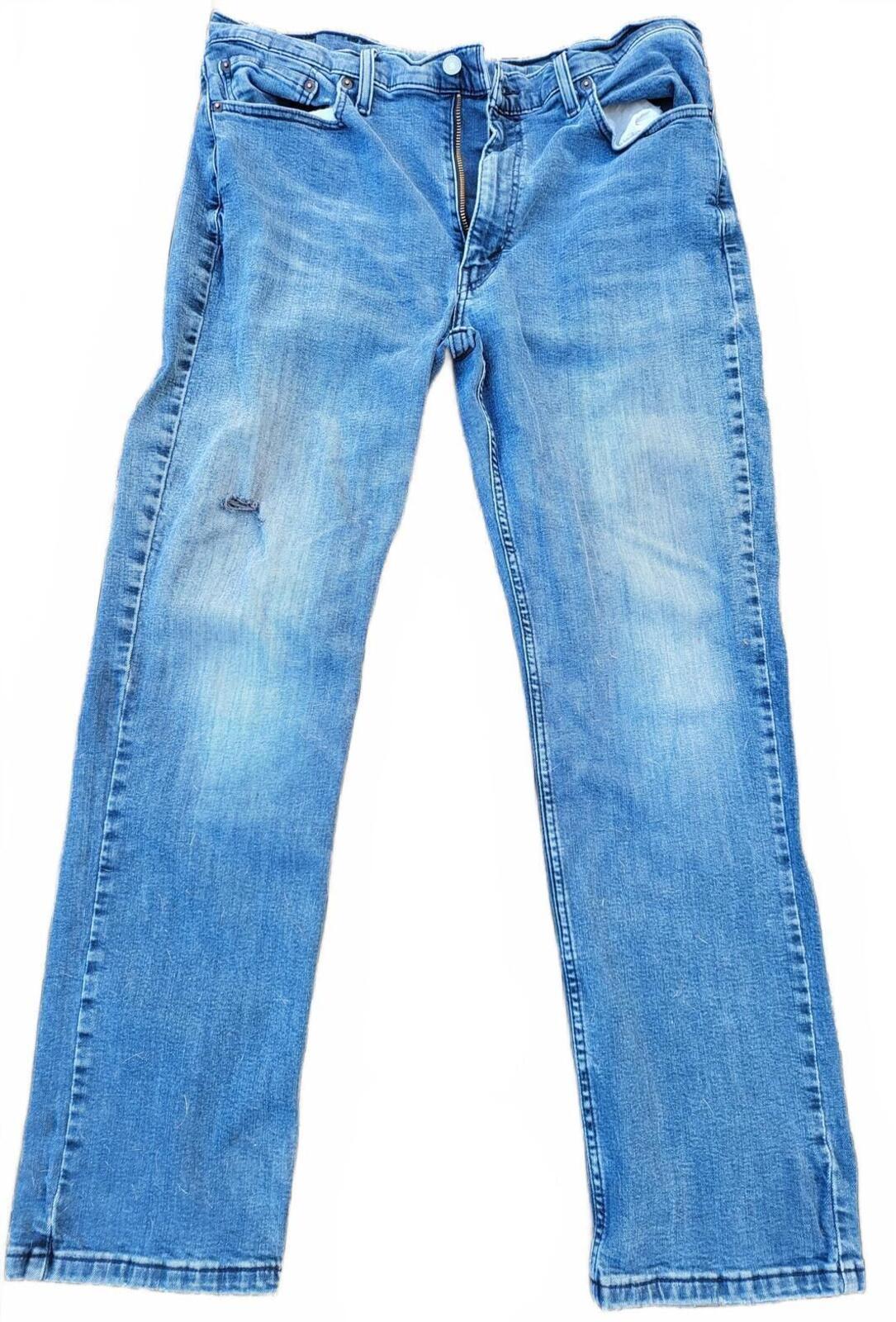 Levi’s 514 Straight Jeans W38 L32 – Blue Denim – Men’s – Classic Fit