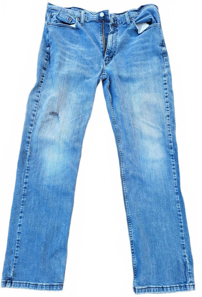 Levi’s 514 Straight Jeans W38 L32 – Blue Denim – Men’s – Classic Fit