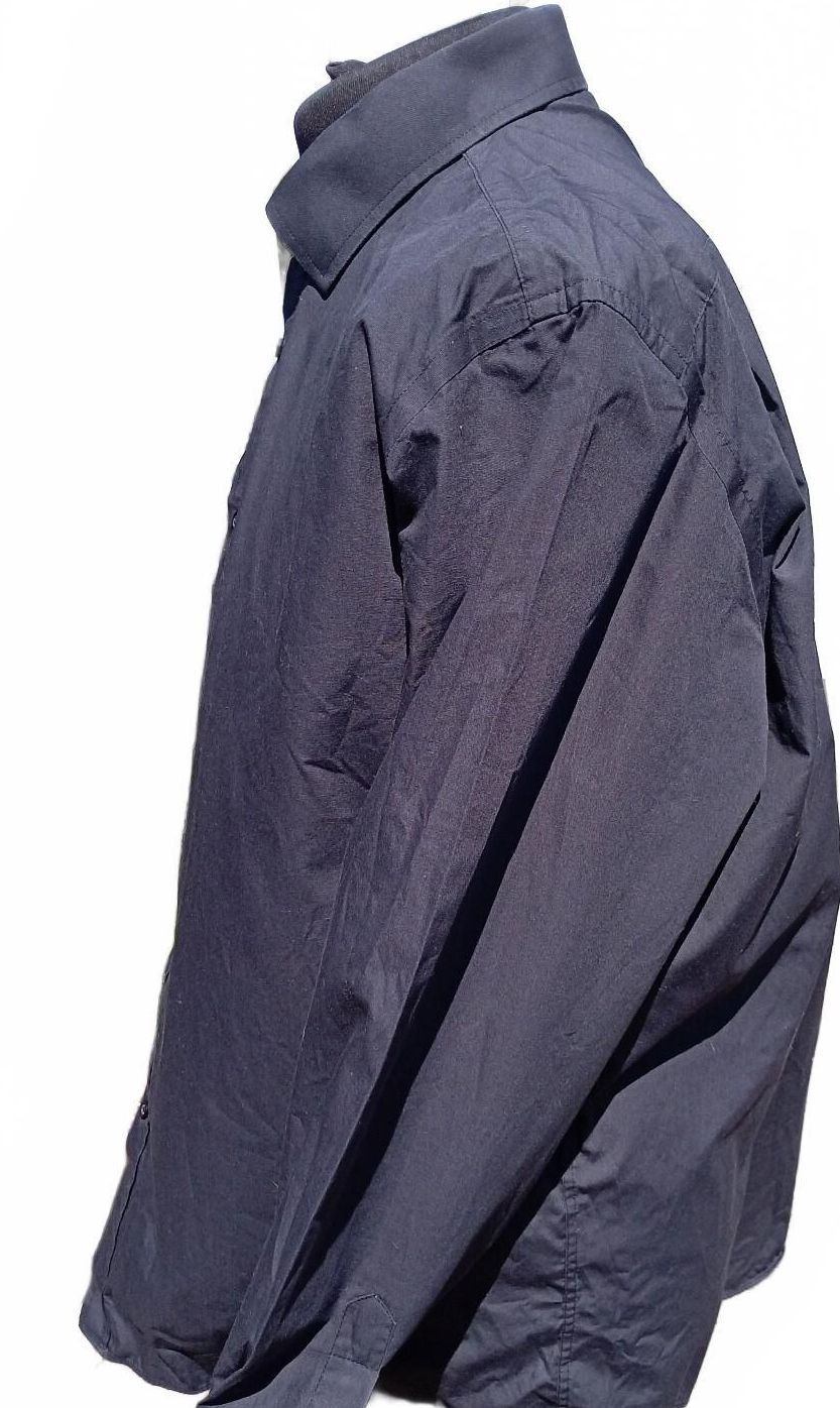 Moss Esq. Black Shirt – 17.5" Neck – Regular Fit – XXL – Worn Once