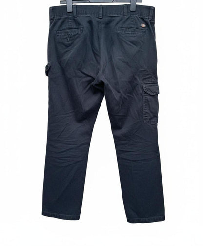 Dickies WP865 Flex Slim Fit Tapered Work Pants - W38 L30 - Black