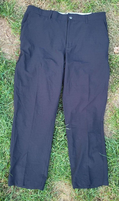 Adidas Training Trousers W34 L31 – Black Men’s Pants – Mesh‑Lined – Lightweight