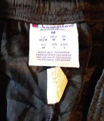 Champion Black Athletic Shorts Size M