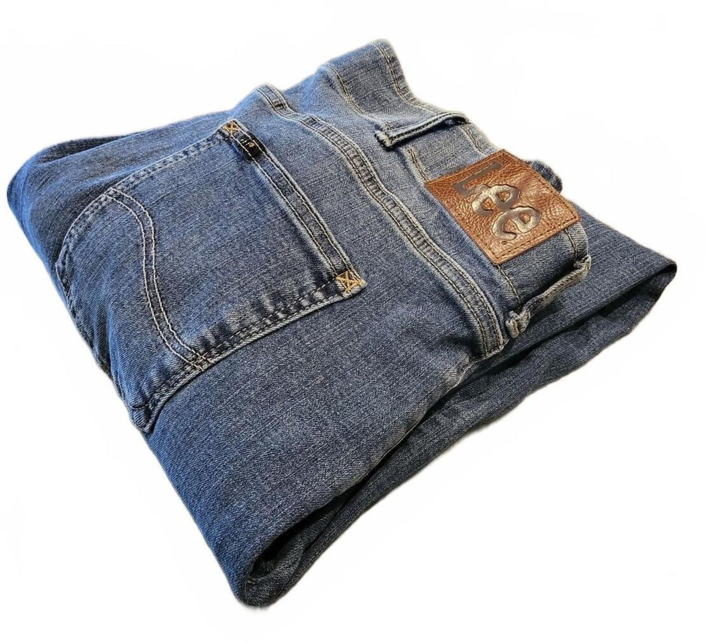 Lee Extreme Motion Jeans 38x32 – Stretch Denim – Straight Fit – Blue