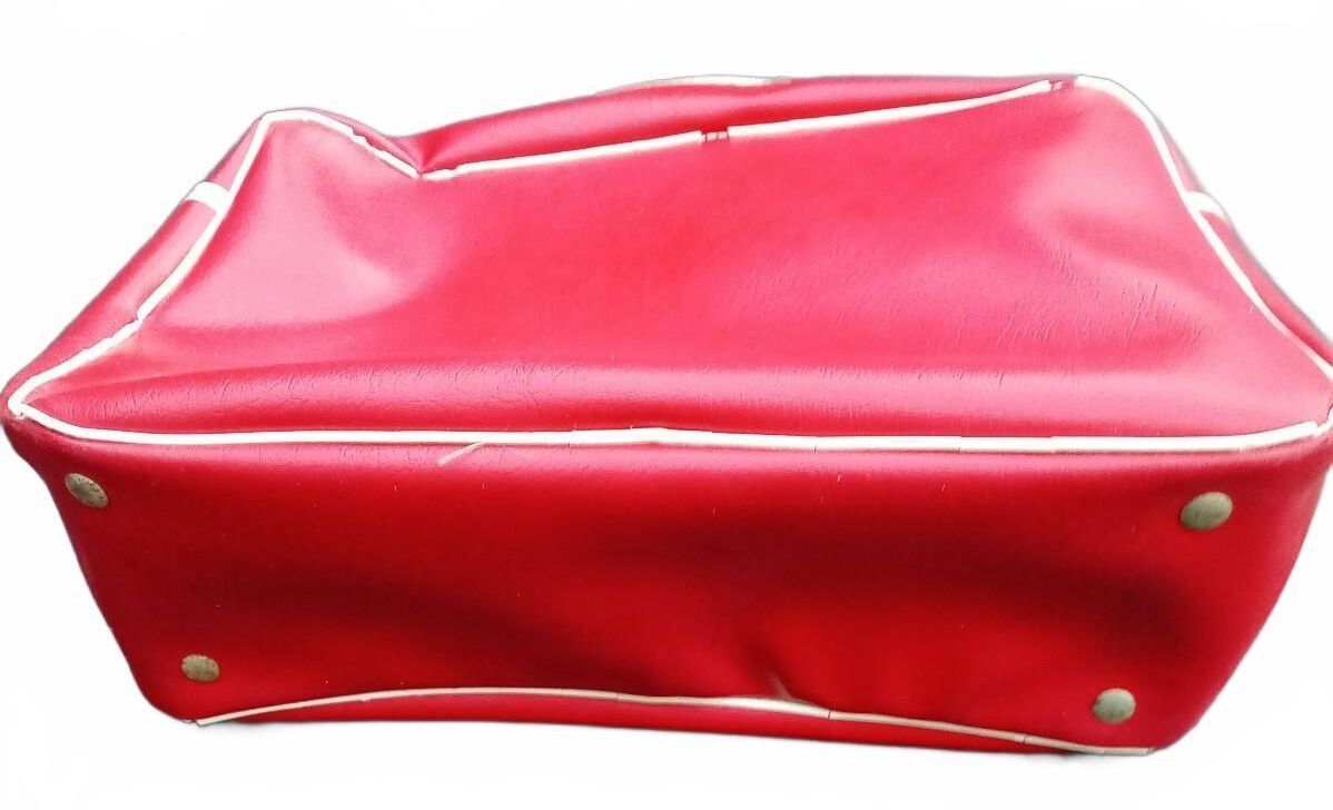 Henri‑Lloyd Sportswear Vintage Red Bag – Made in England – 1970s/80s – VGC