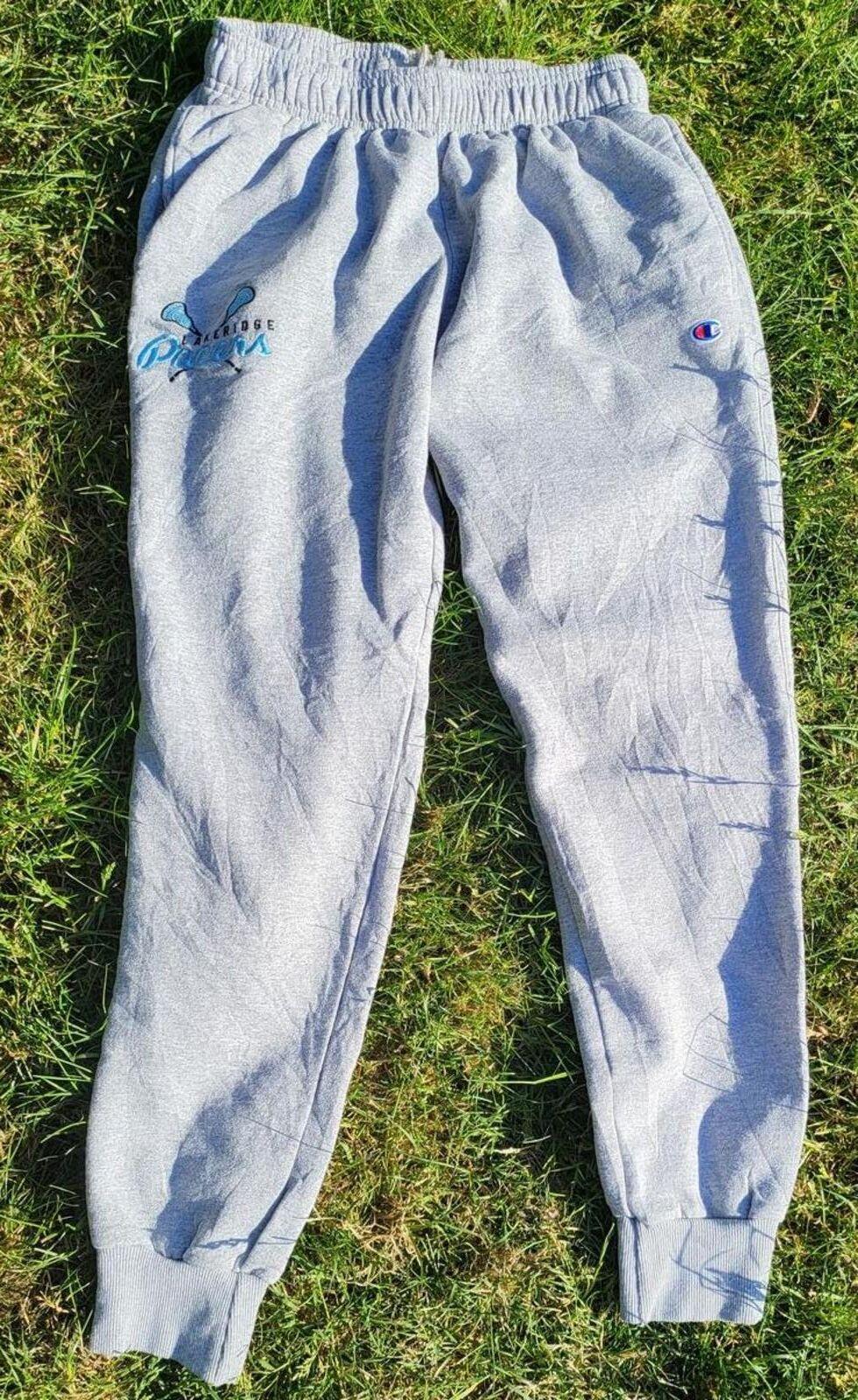 Champion Sweatpants Medium – Light Grey – Bryant Graphic – Men’s Joggers