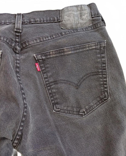 Levi’s 541 Athletic Taper – Charcoal / Faded Black – W32 L32