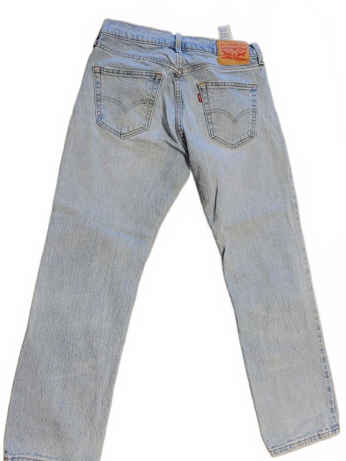 Levi’s 559 Relaxed Straight Jeans Men’s W29 L30 – Light Blue Denim – Classic Fit