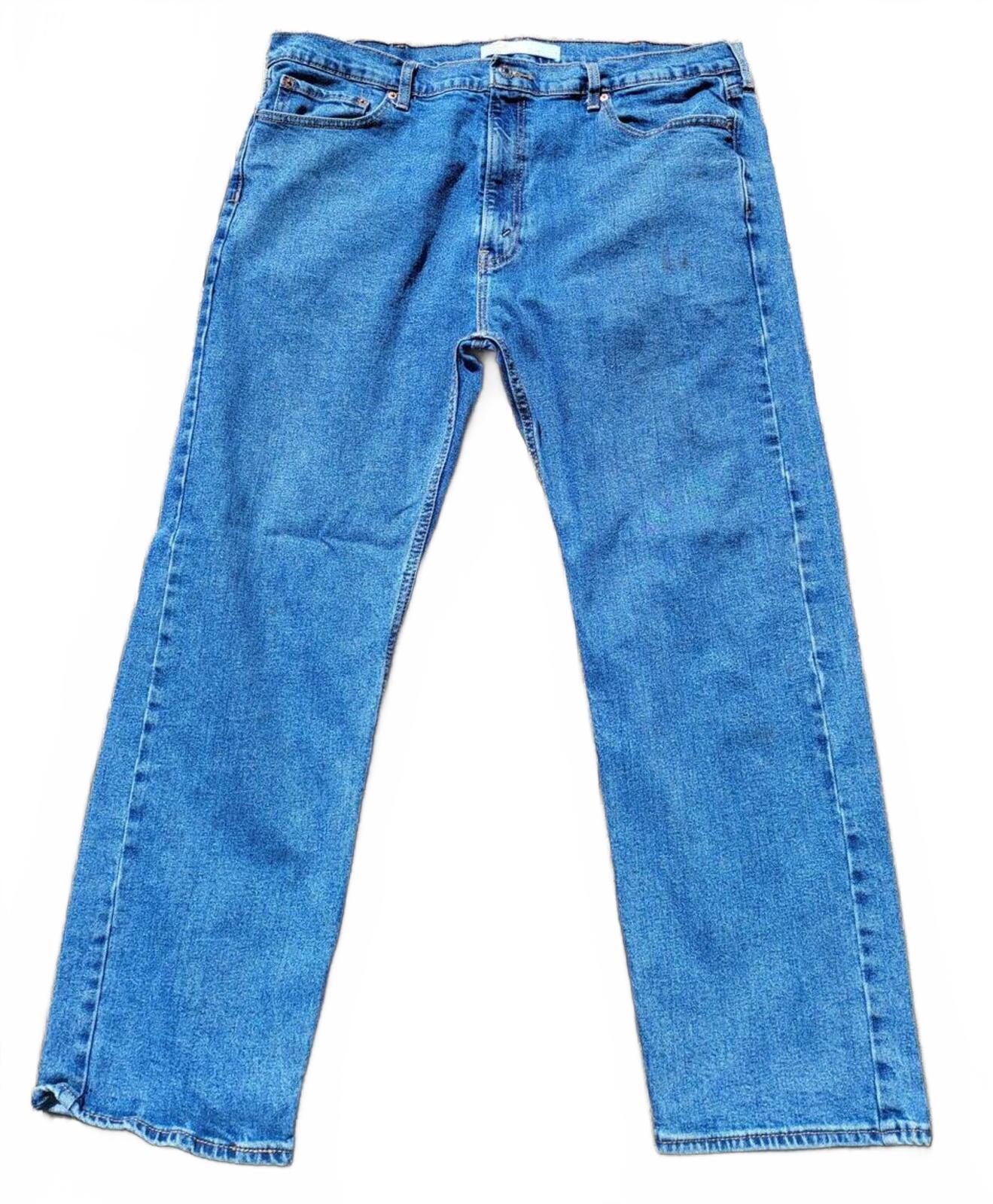 Signature by Levi Strauss Gold Jeans 42x30 – Blue Denim – Men’s Straight Fit