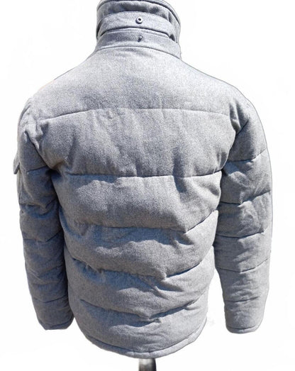 GUESS Grey Puffer Jacket Size M