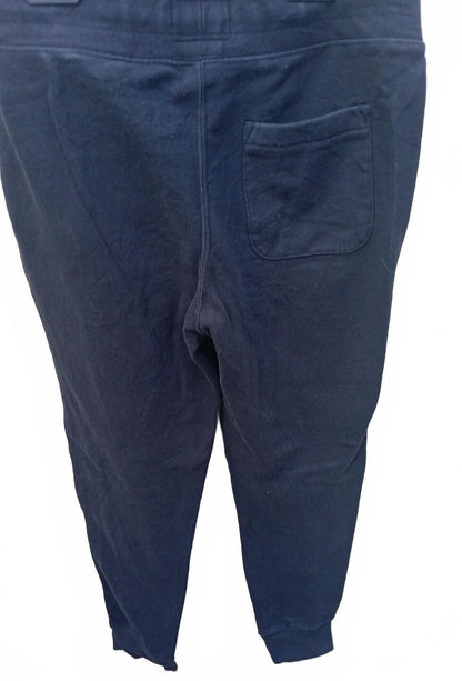 Champion Black Jogger Sweatpants with Logo Patch - Small