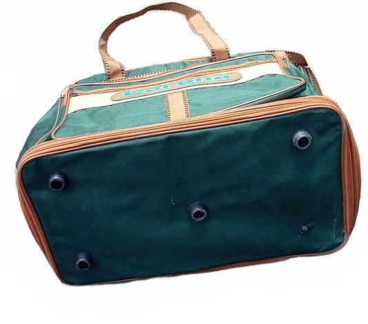 Vintage Corona Extra Expandable Travel Bag Giant Retro Holdall Duffel 23" Tall