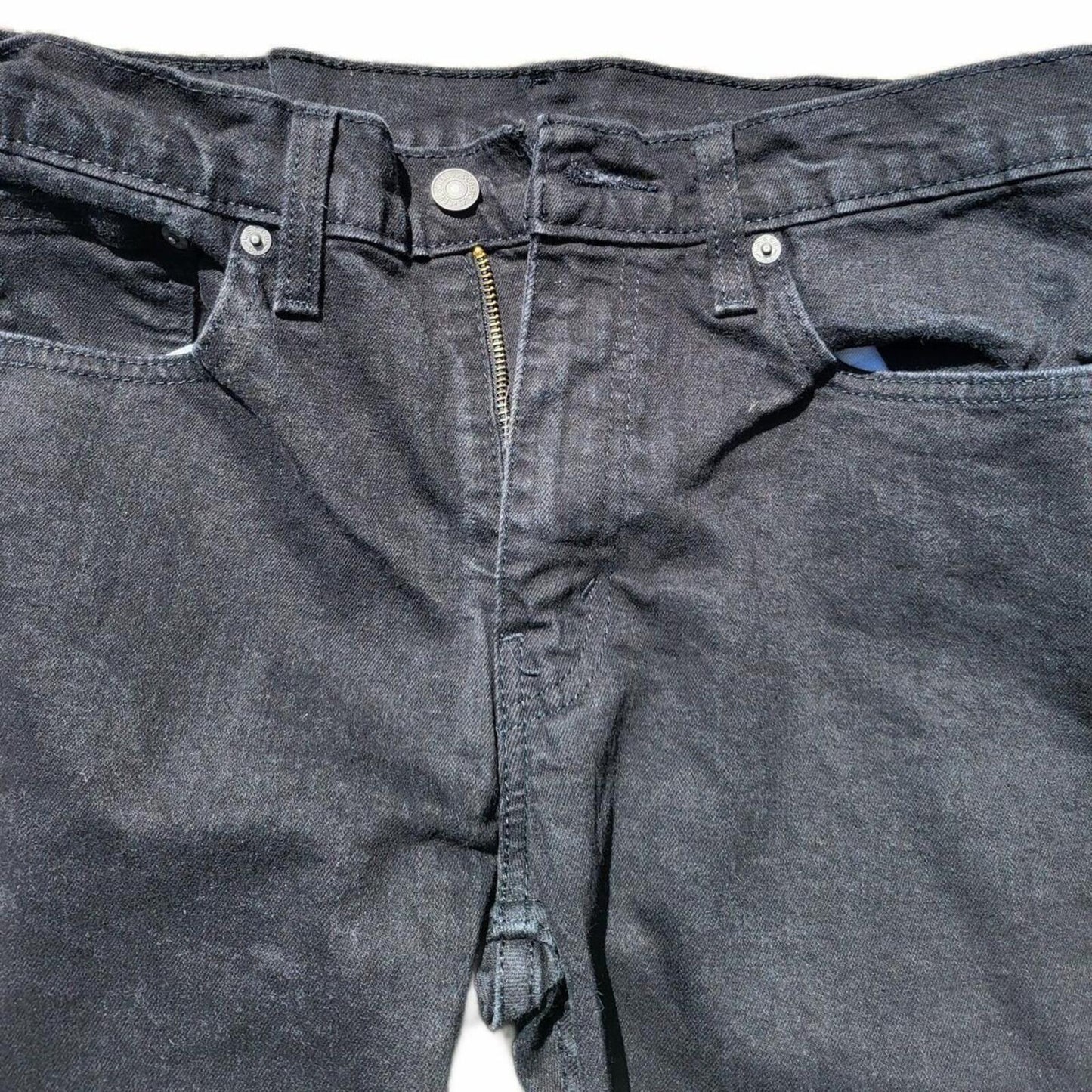 Levi’s 514 Straight Jeans W32 L34 – Black – Men’s Denim – Great Condition