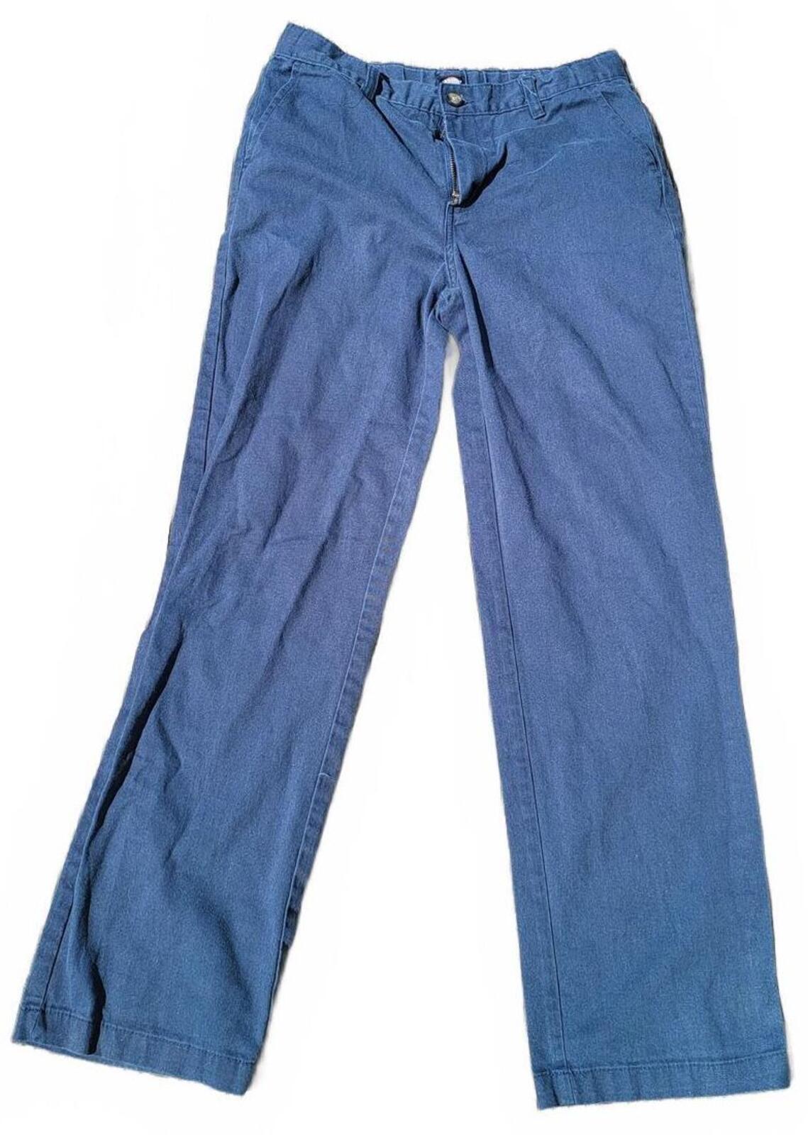 Dickies Women’s Work Trousers W30 L30 – Blue – Straight Leg – Durable
