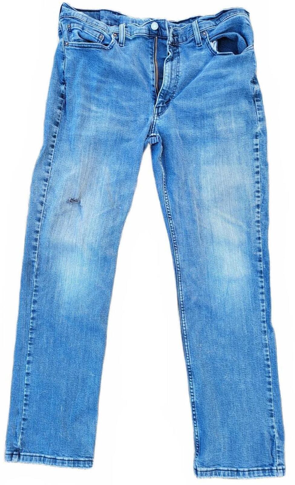 Levi’s 514 Straight Jeans W38 L32 – Blue Denim – Men’s – Classic Fit