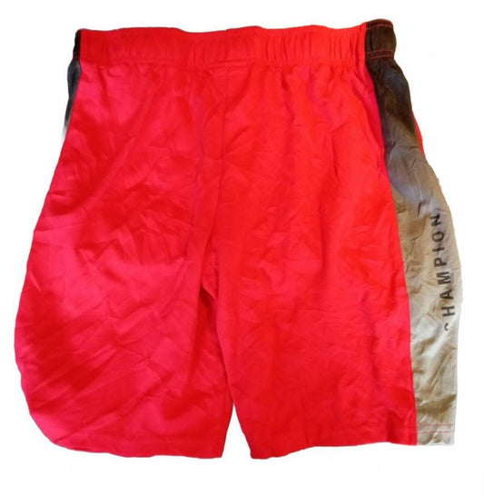 Champion Red and Grey Athletic Shorts XXL (18/20)
